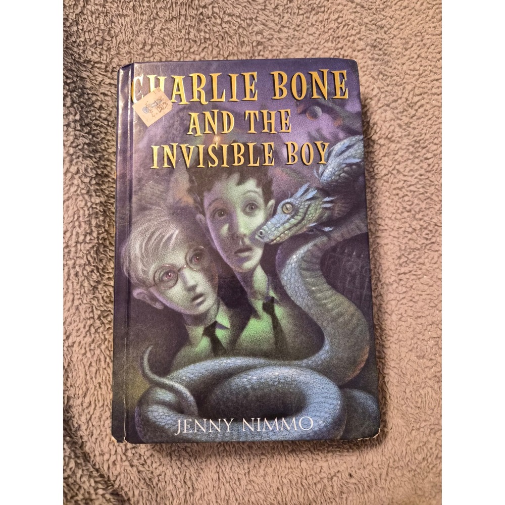 Charlie Bone and the Invisible Boy Jenny Nimmo Hardcover 1st Scholastic Ed 2004